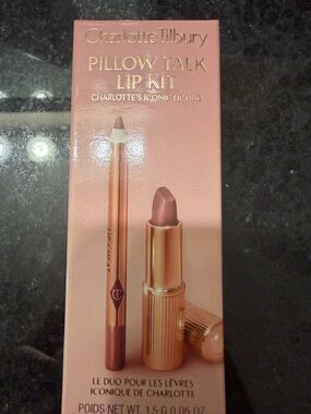 Charlotte Tilbury Pillow Talk Lip Kit - Dusty Pink Duo